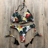 biquíni com varias estampas